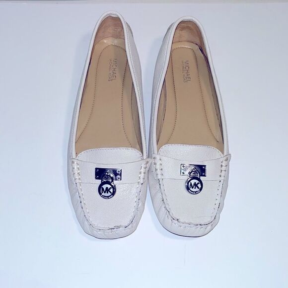 Michael Kors leather comfortable square toe slip on - Picture 2 of 5